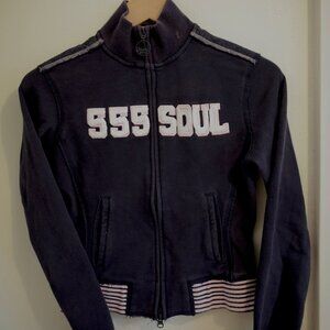 Triple Five Soul Vintage Zip-up Sweatshirt